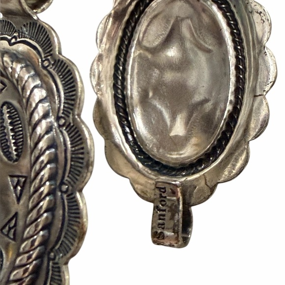 THREE Vintage 1950s Sanford Conchas Belt Silver - 33\